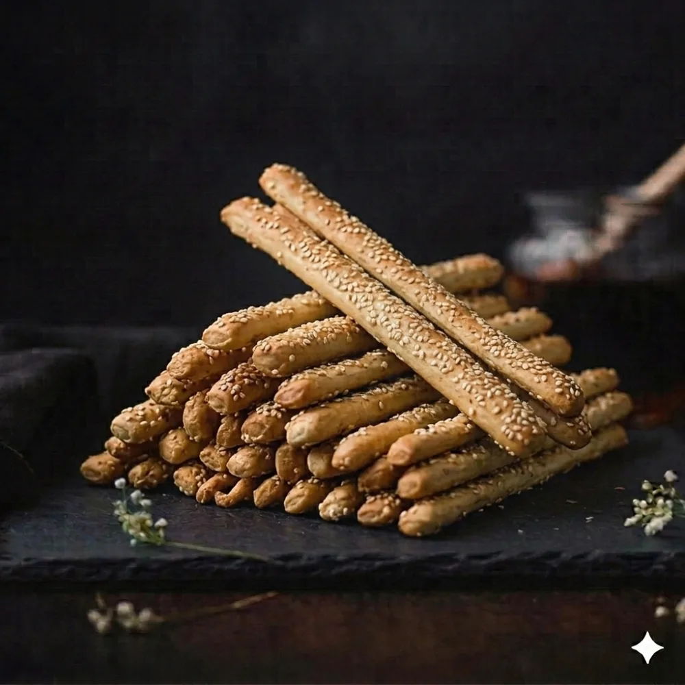 بقسماط سمسم رفيع